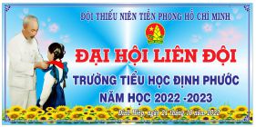 ĐẠI HỘI LIÊN ĐỘI TRƯỜNG TH ĐỊNH PHƯỚC NHIỆM KÌ 2022-2023